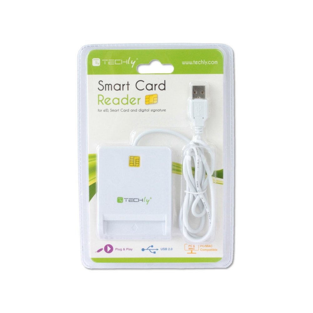 Czytnik kart Smart Card USB Techly - obrazek 2
