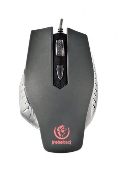 Mysz rebeltec Red Dragon Gamingowa USB + Podkładka - obrazek 3