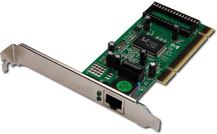Karta sieciowa PCI Digitus Gigabit 10/100/1000 Mb/s RJ45