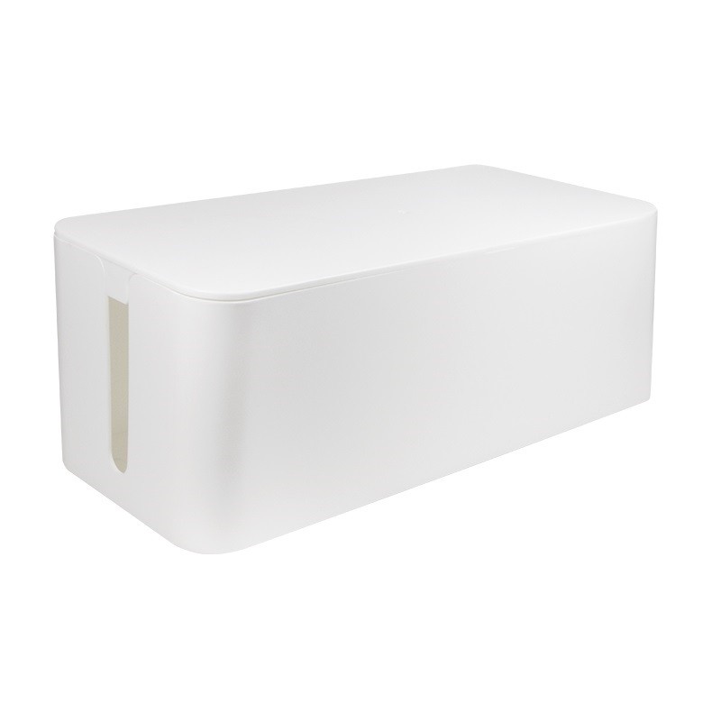 Organizer kabli LogiLink - Cable Box Biały