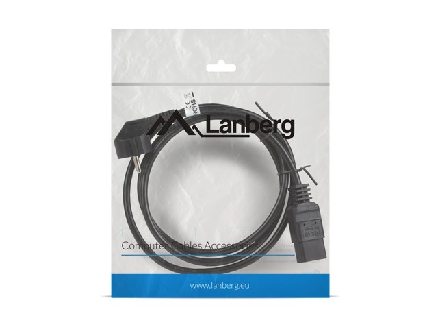 Kabel zasilający IEC C320 C19 VDE 1.8 m Lanberg - obrazek 4
