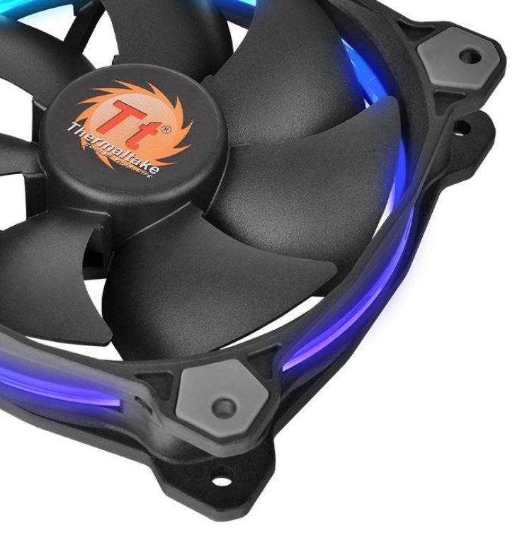 Wentylator 120 mm Thermaltake Riing 12 LED RGB 256 Color 3-Pack - obrazek 4