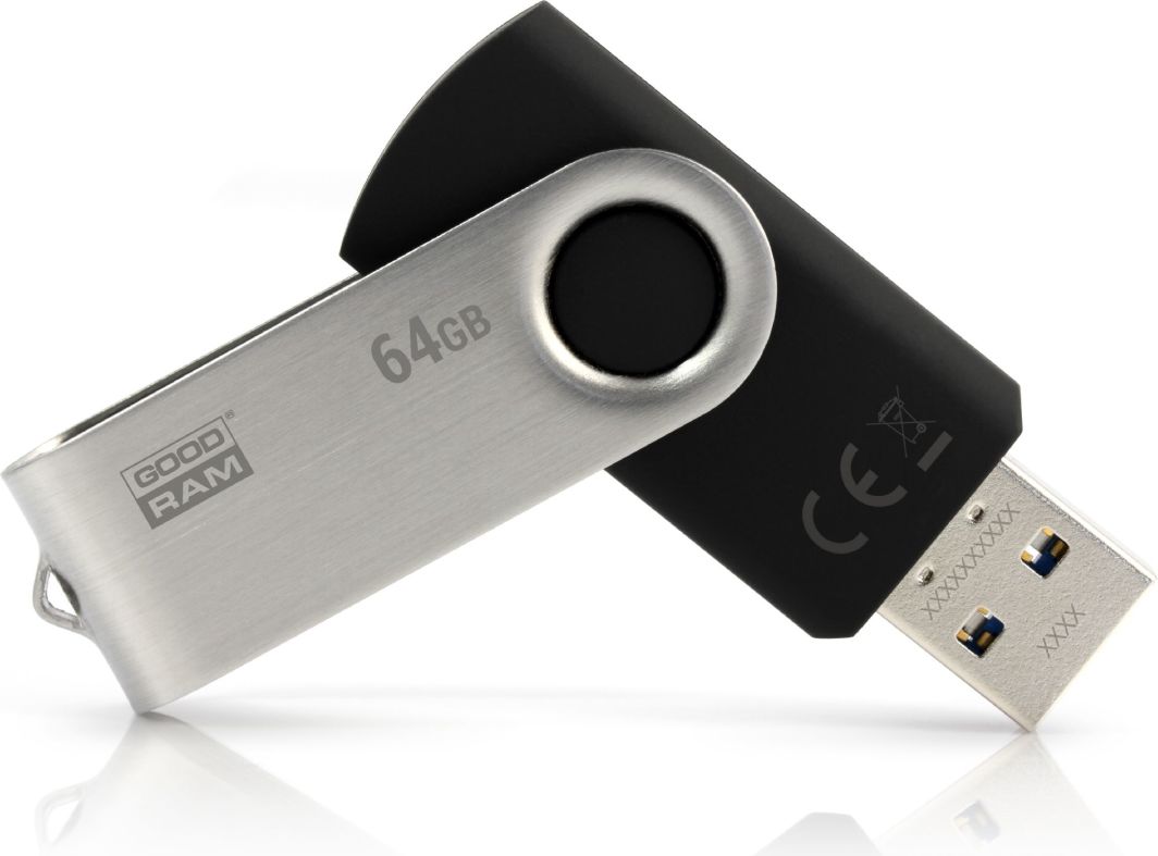 Flashdrive 64GB USB 3.0 Goodram Twister Czarny