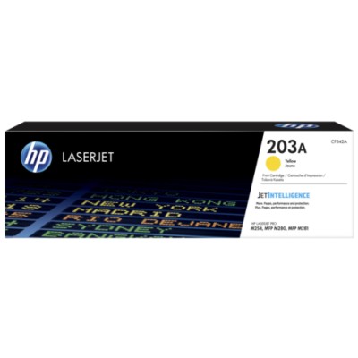 Toner HP 203A CF542A Yellow 1300 str.