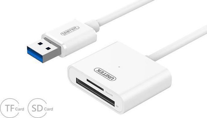 Czytnik kart pamieci USB 3.0 microSD, SD Unitek - obrazek 2
