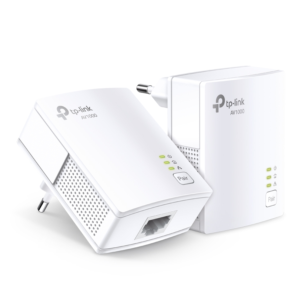 HomePlug TP-Link TL-PA7017 KIT Powerline Adapter Gigabit StarterKit AV1000