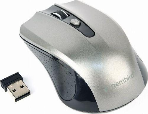 Mysz bezprzewodowa Gembird MUSW-4B-04-BG Czarno - szara