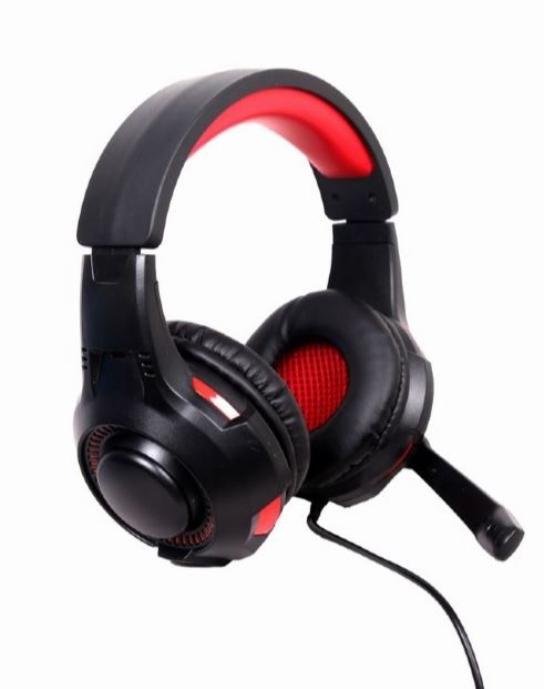 Słuchawki Gembird Gaming 5.1 USB Czarno - czerwone - obrazek 3