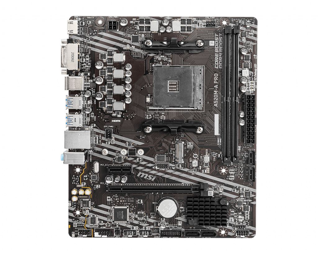 Płyta Socket AM4 MSI A520M-A PRO - obrazek 2