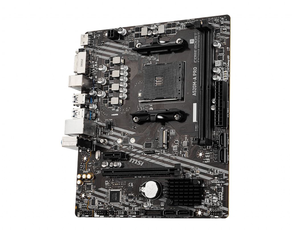 Płyta Socket AM4 MSI A520M-A PRO - obrazek 3