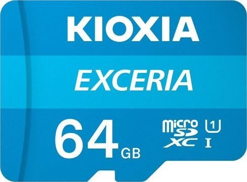 - karta pamieci MicroSD 64GB SDXC Kioxia Exceria 100MB/s + Adapter SD!