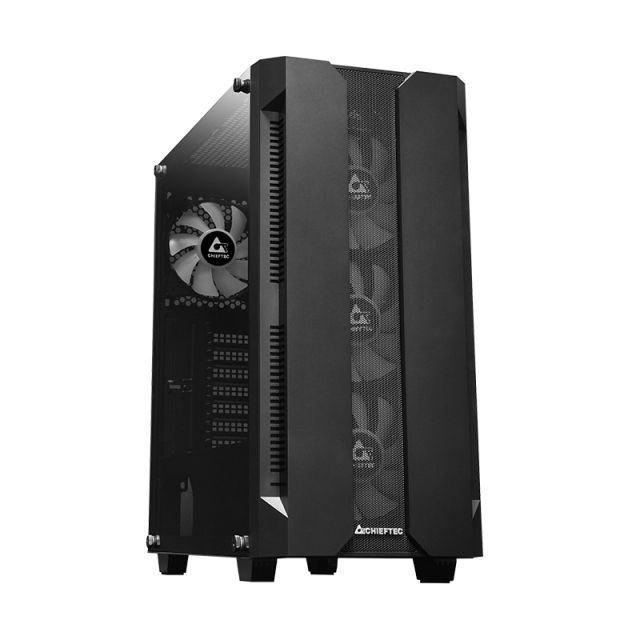 Obudowa Chieftec GS-01B-OP Hunter Gaming RGB - obrazek 2