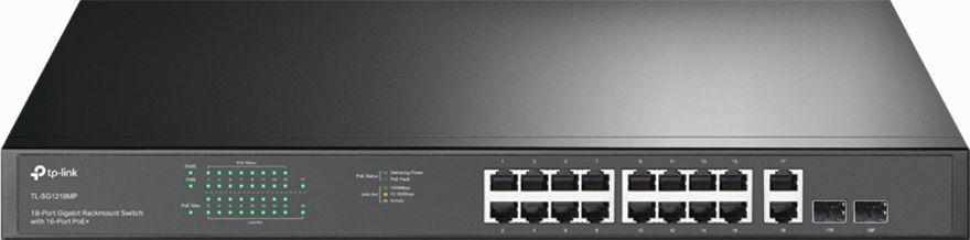 Switch TP-Link TL-SG1218MP 18x10/100/1000 MB/s 16xPoE+