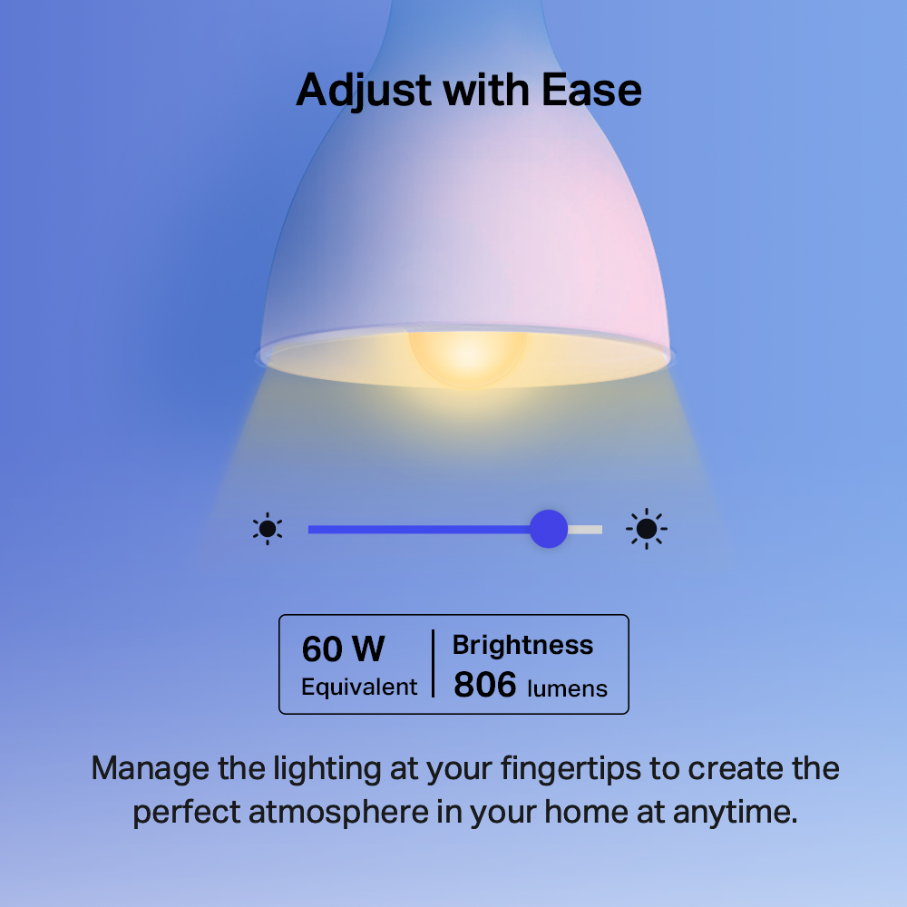 Żarówka Smart WiFi ze zmiennym kolorem TP-Link Tapo L530E - obrazek 3