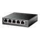 Switch TP-Link TL-SG105PE 5x10/100/1000 MB/s Easy Smart - Metalowa obudowa 4xPoE+ - obrazek 4
