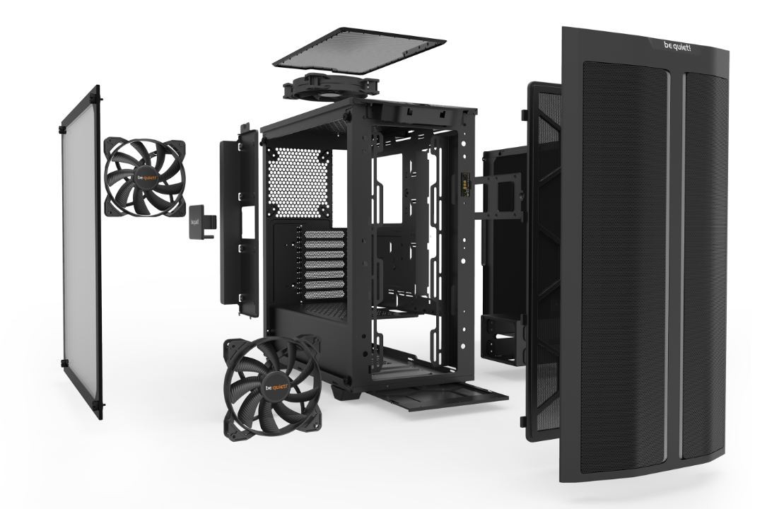 Obudowa Be quiet! Pure Base 500DX Black - obrazek 5