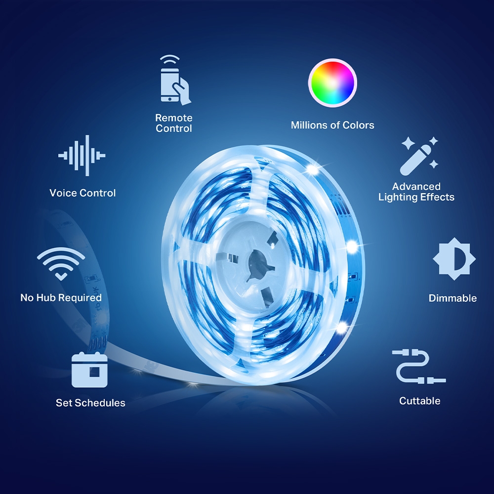 Taśma LED Smart WiFi Tapo Tapo L900-5 - obrazek 4