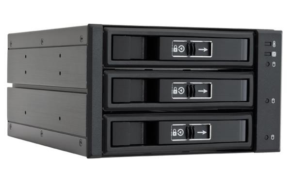 Kieszeń 5.25" -> 3xHDD/SSD 3.5" Chieftec CBP-2131SAS