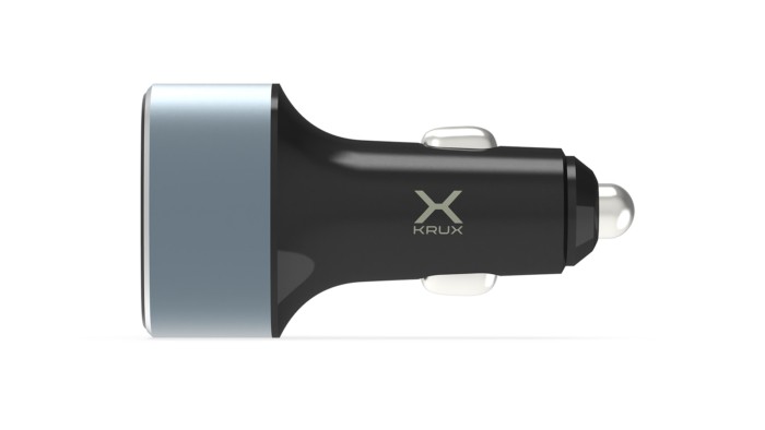 Ładowarka samochodowa USB 42W 3 porty QC 3.0 Krux - obrazek 3