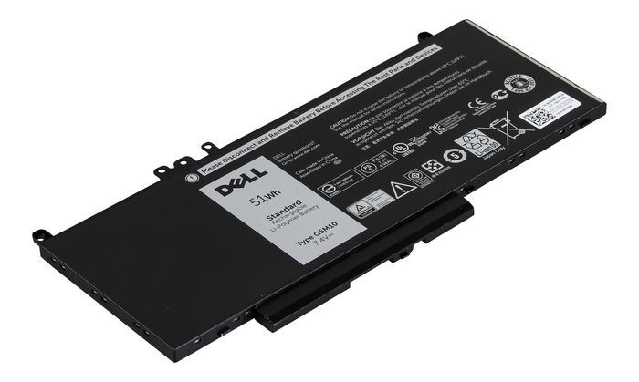 Bateria do laptopa Dell 51Wh, 4-cell, Li-Po, 7.4V, 6460mAh, Dell Inspiron E5250/E5270/E5450/E5470/E5550/E5570