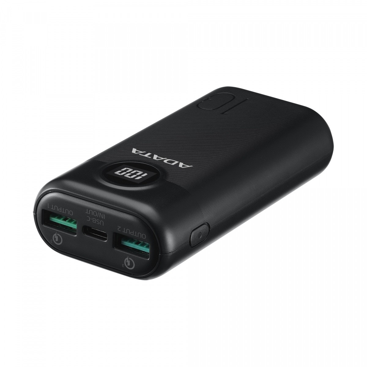 PowerBank Adata P10000QCD 10000mAh QC/PD Czarny - obrazek 2