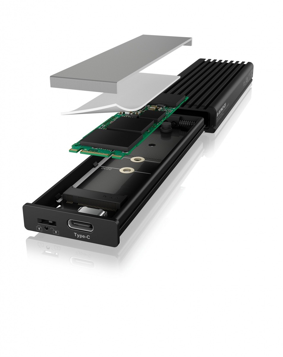 Obudowa do SSD M.2 PCIe/NVMe USB 3.1/USB Type-C IcyBox - obrazek 4