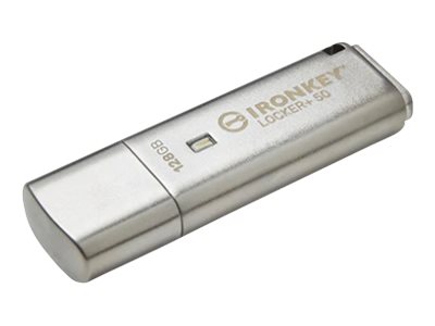 Flashdrive 128GB USB 3.2 Kingston IronKey Locker+ 50 AES