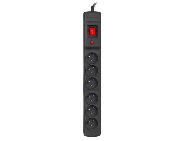 Listwa zasilająca Armac MULTI M6 6 gniazd 1.5m Czarna - obrazek 2