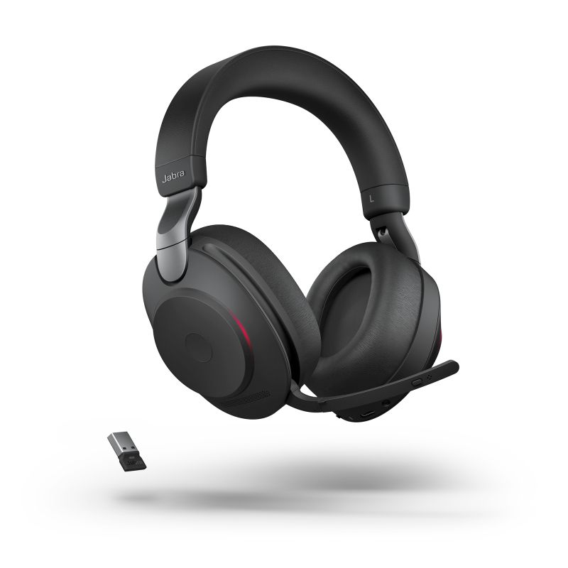Słuchawki bezprzewodowe Jabra Evolve2 85 Link380a UC Stereo Black