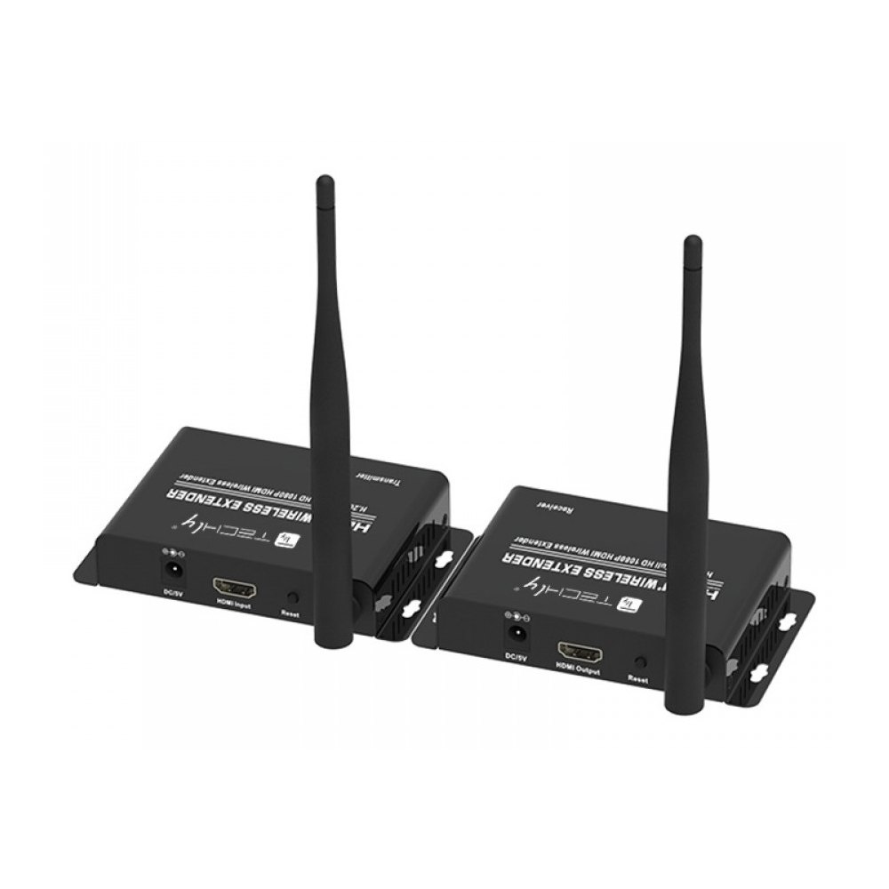 Bezprzewodowy Extender HDMI do 50m Full HD Techly - obrazek 3