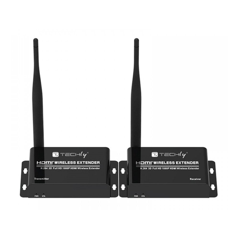 Bezprzewodowy Extender HDMI do 50m Full HD Techly - obrazek 5