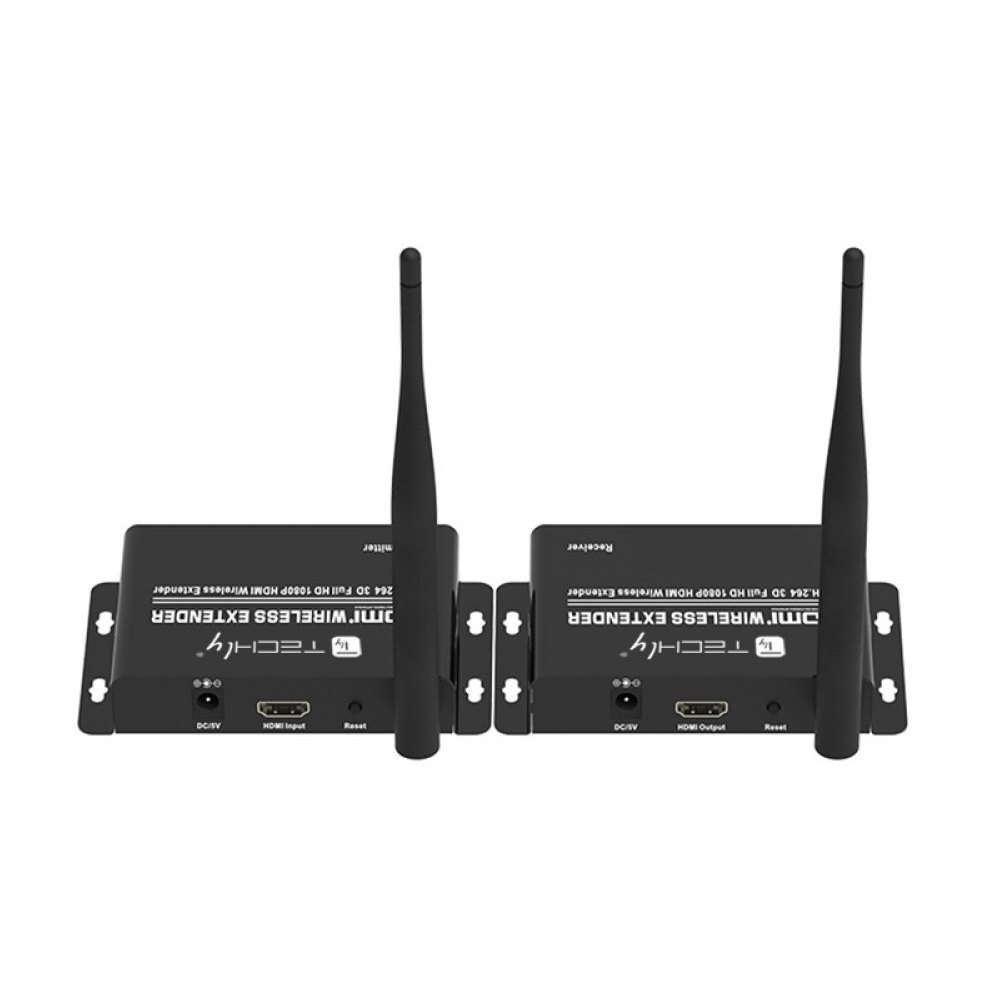 Bezprzewodowy Extender HDMI do 50m Full HD Techly - obrazek 4