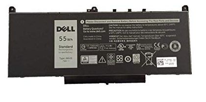 Bateria do laptopa Dell 55Wh, 7080mAh, 7.6V
