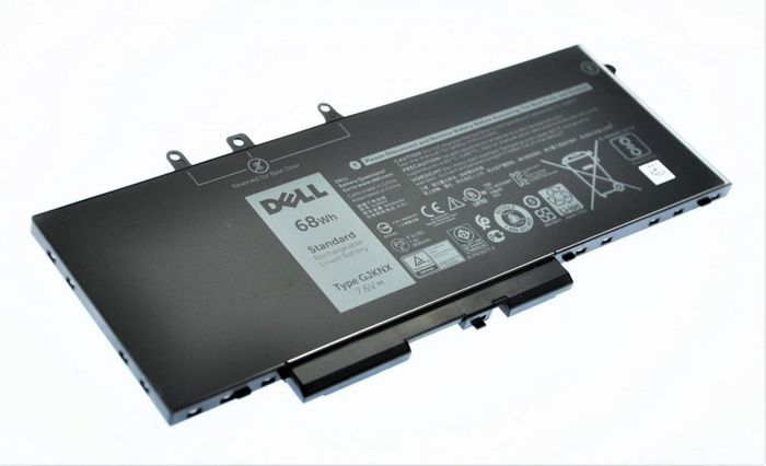 Bateria do laptopa Dell 68 WHR, 4 Cell, Lithium Ion