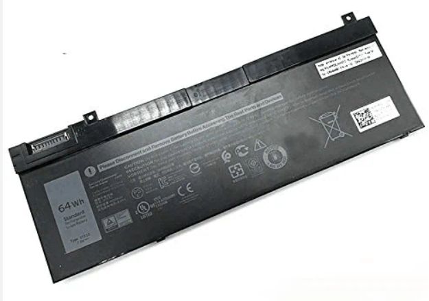 Bateria do laptopa Dell 64WHR, 4 Cell, Lithium Ion