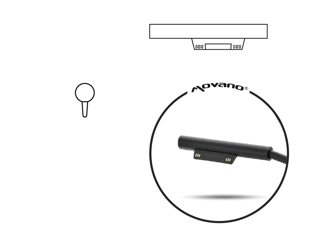 Zasilacz sieciowy do tabletu Microsoft Surface 15V 24W - obrazek 5