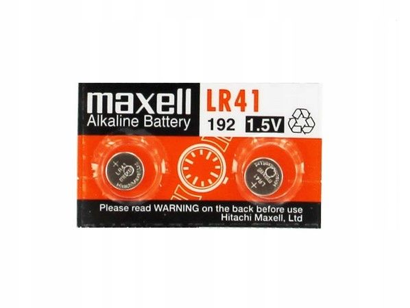 Bateria LR41 2 szt. Maxell
