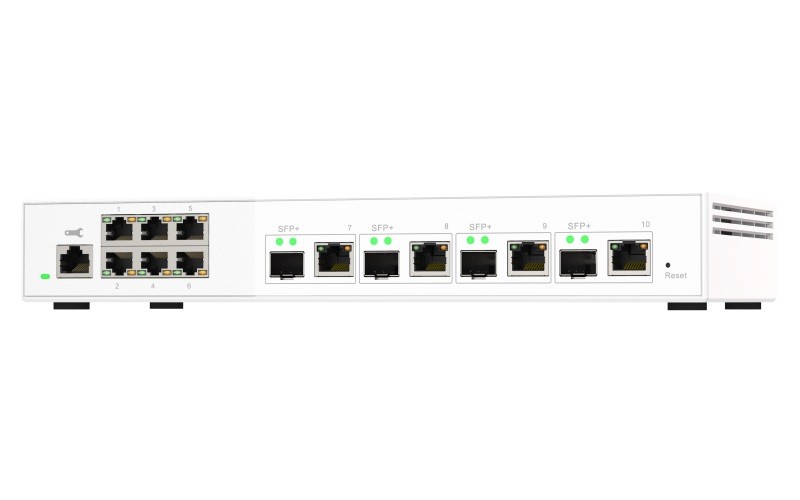 Switch QNAP QSW-M2106-4C 10GbE i 2,5GbE - obrazek 4
