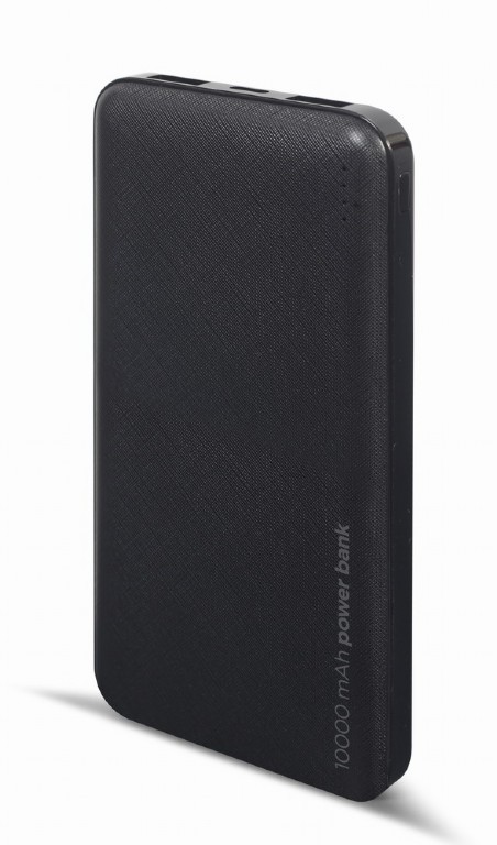 PowerBank Gembird 10000Ah Czarny - obrazek 2