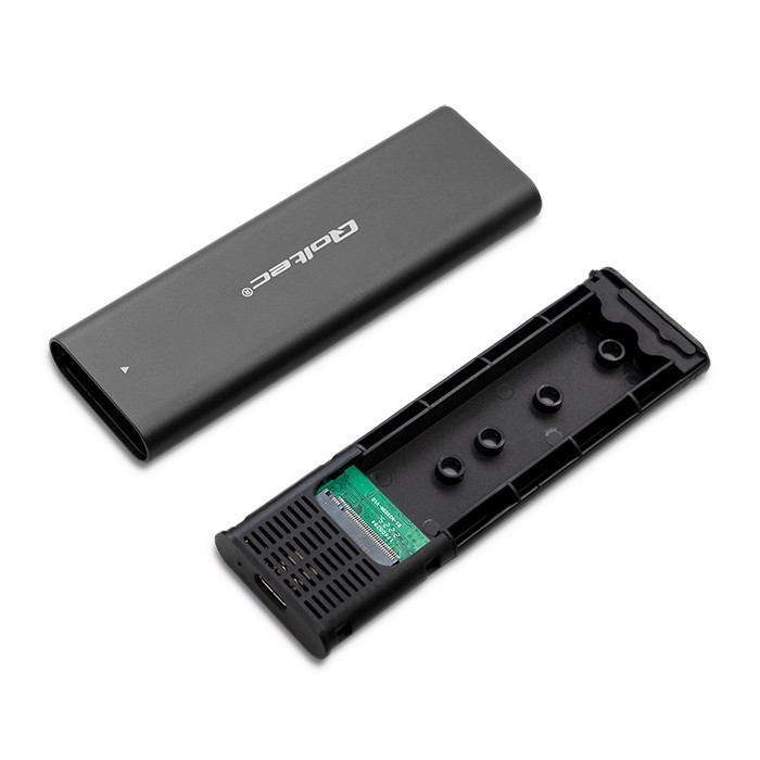 Obudowa do SSD M.2 PCIe/NVMe USB Type-C Qoltec - obrazek 3