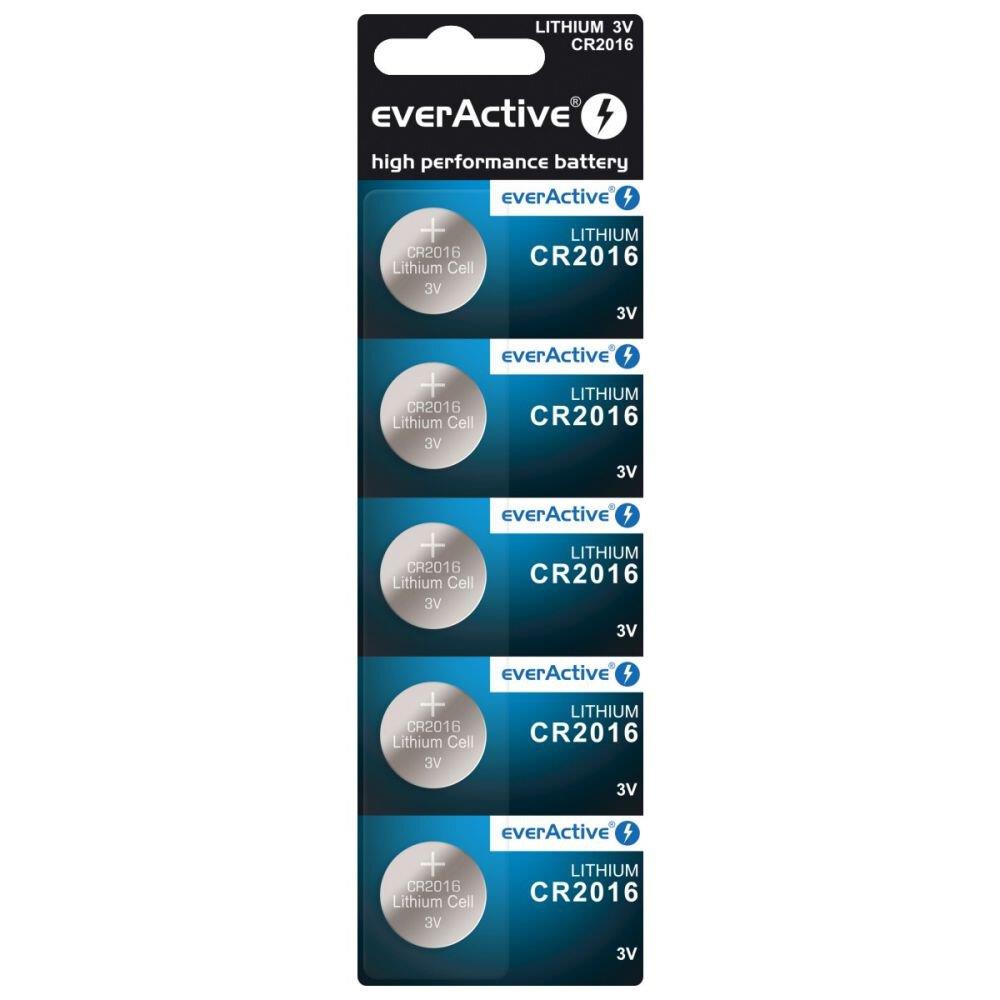 Bateria CR2016 5 szt. everActive