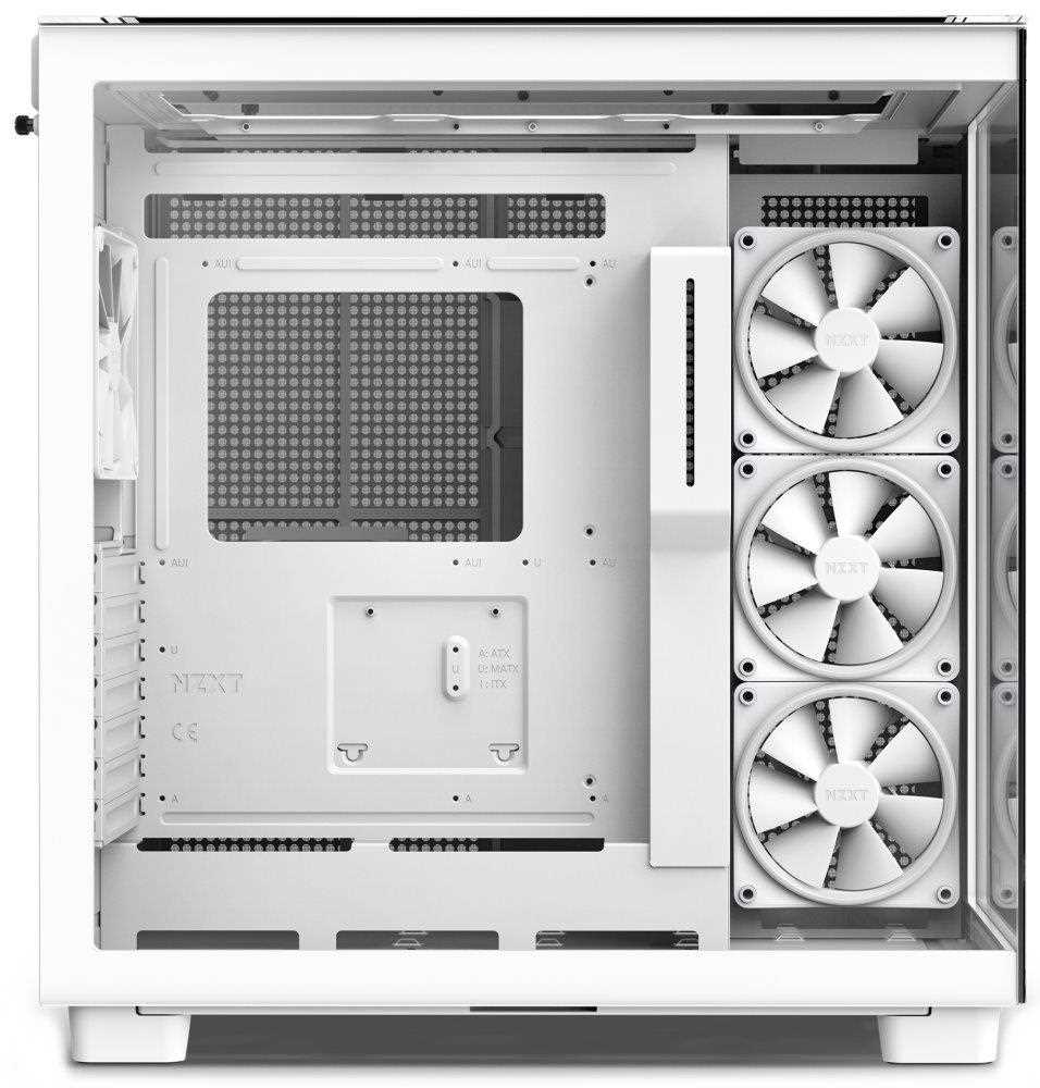 Obudowa NZXT H9 Elite z oknem Biała - obrazek 4