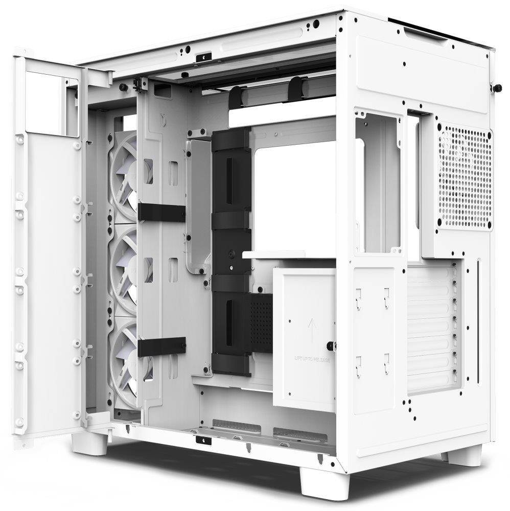 Obudowa NZXT H9 Elite z oknem Biała - obrazek 2