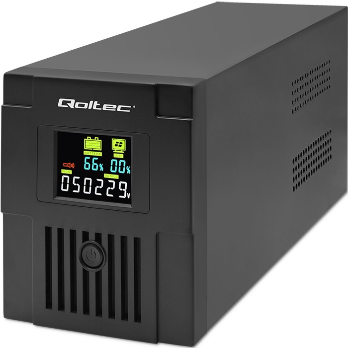 Zasilacz awaryjny UPS - Qoltec Monolith 1500VA
