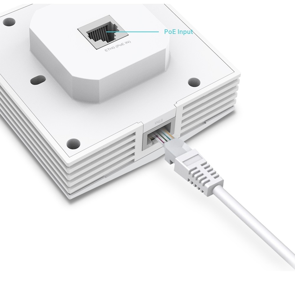 Access Point Wi-Fi 6 AX3000 TP-Link EAP650 Wall PoE - obrazek 3