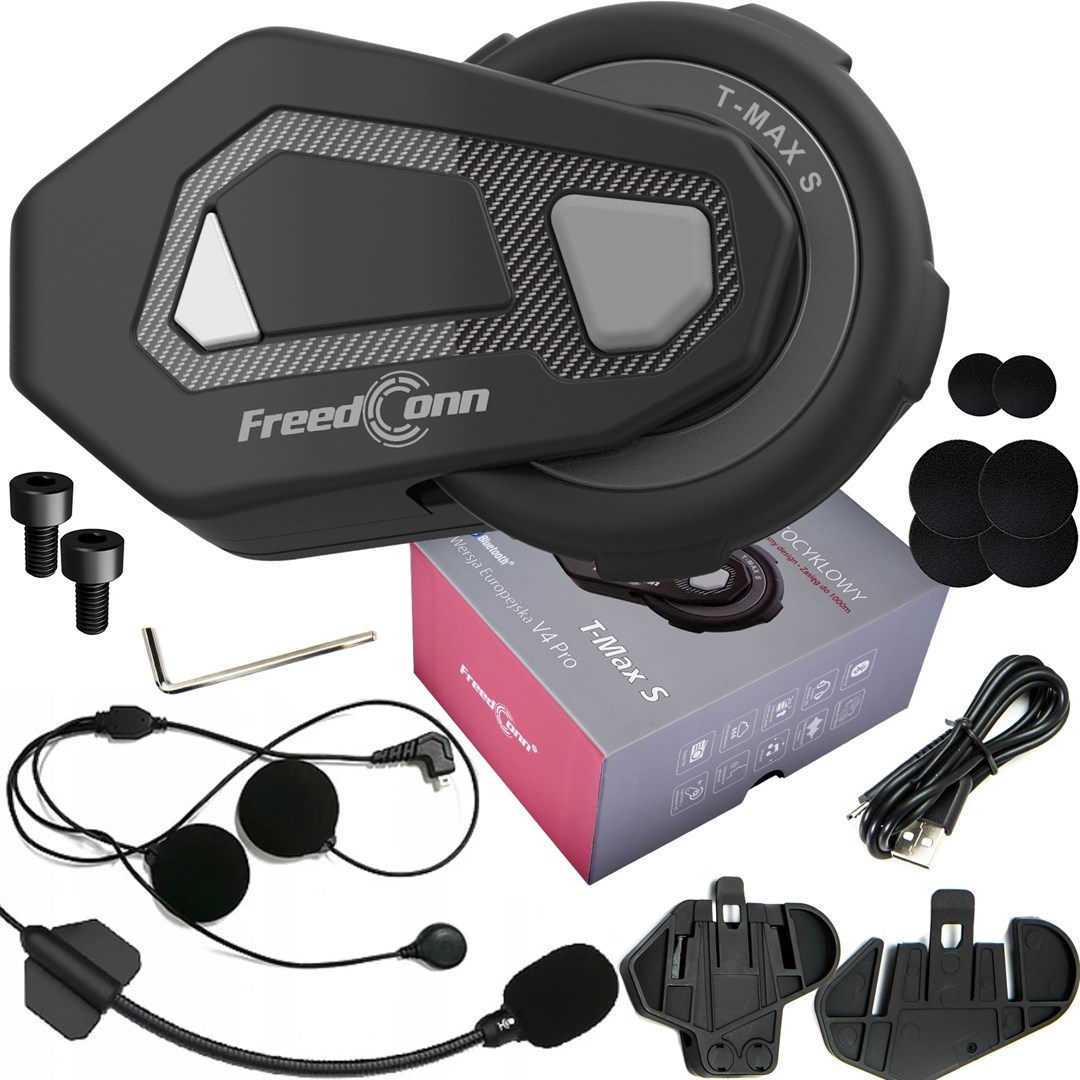 Interkom motocyklowy FreedConn T-Max S V4 Pro