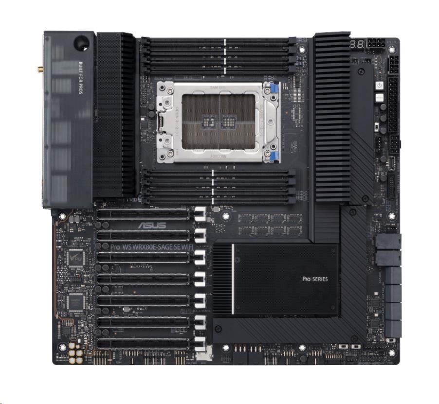 Płyta Socket WRX80 Asus Pro WS WRX80E-SAGE SE WIFI - obrazek 2