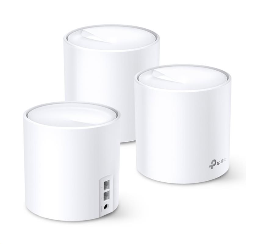 Domowy system Wi-Fi 6 Mesh AX1800 TP-Link Deco X20 3-Pack - obrazek 2
