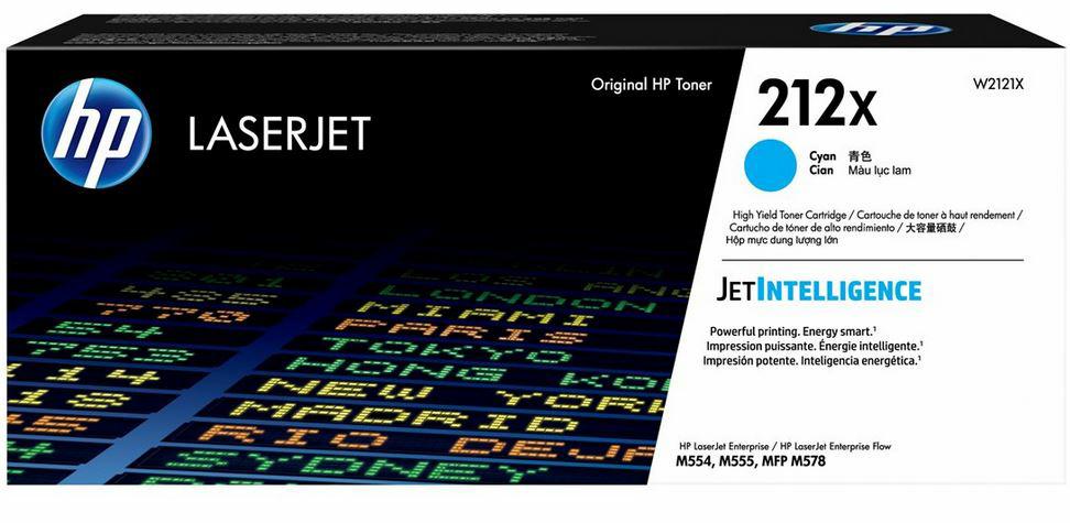 Toner HP 212X  W2121X  Cyan  10000 str.