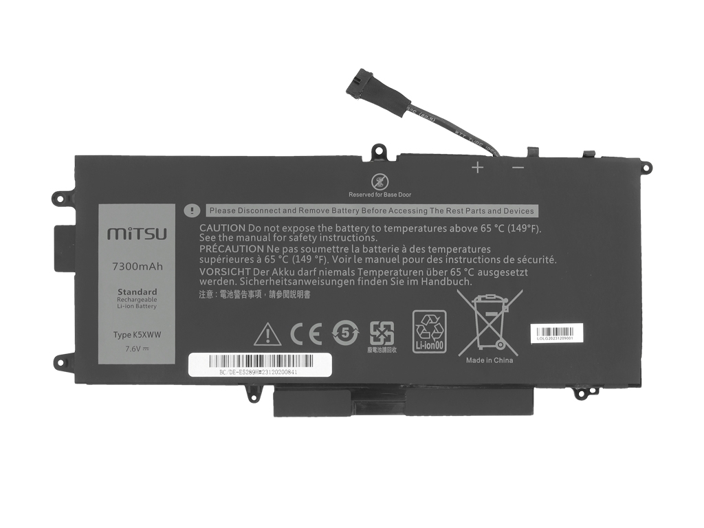 Bateria do laptopa Dell Latitude E5289 7300mAh - obrazek 2